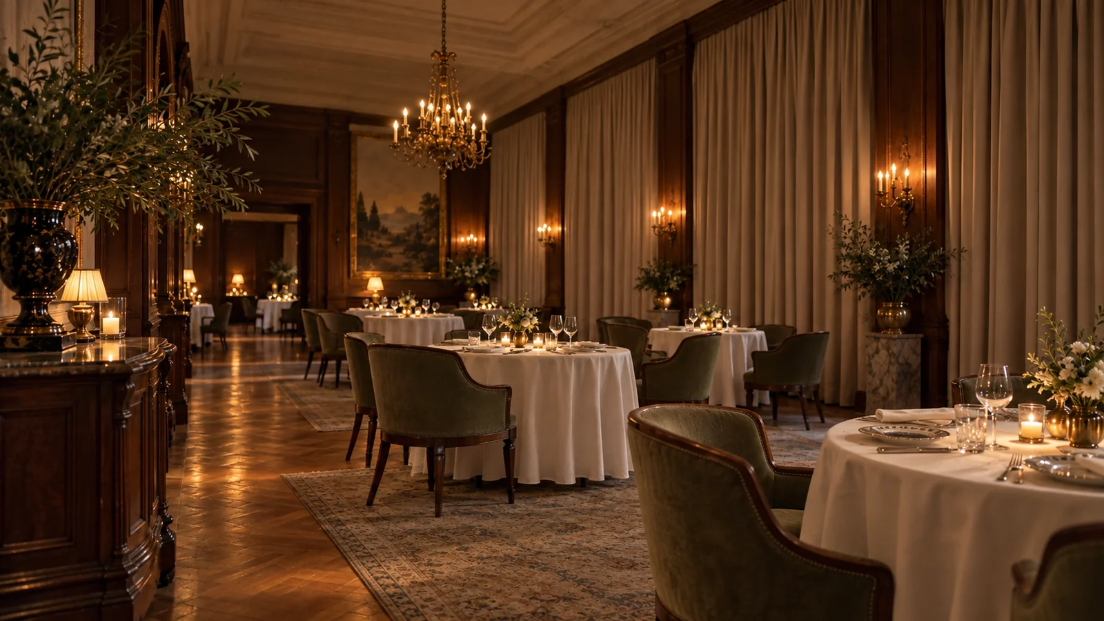 The warm architectural character envisioned for Eleganti